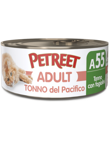 petreet nat 70gr tonno del pacifico e fagiolini a53134 (ex a53094)
