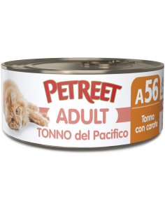 petreet nat 70gr tonno del pacifico e carote a53136 (ex a53098)
