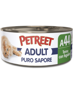 petreet nat 70gr puro sapore tonno con fagiolini a53404 (ex a53164)