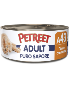 petreet nat 70gr puro sapore tonno carote a53403 (ex a53163)