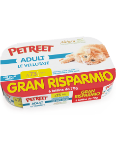 petreet nat le vellutate 6x70gr pollo a53141