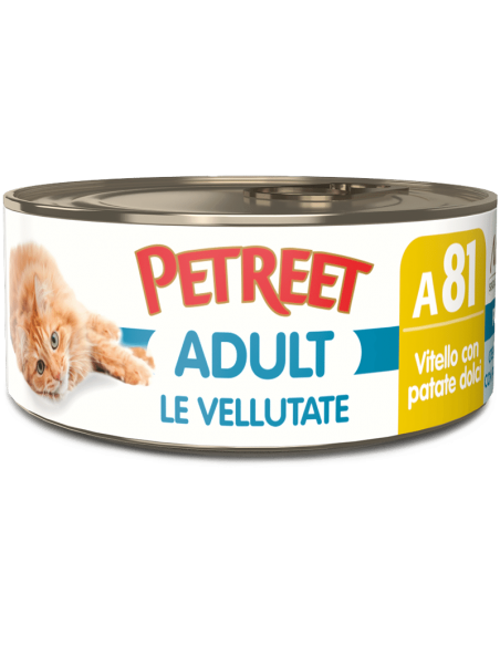 petreet nat le vellutate 70gr vitello con patate dolci a53191