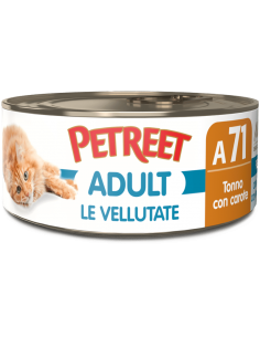 petreet nat le vellutate 70gr tonno e carote a53052