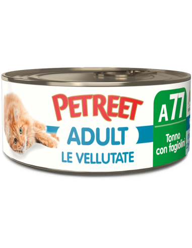petreet nat le vellutate 70gr tonno con fagiolini a53177