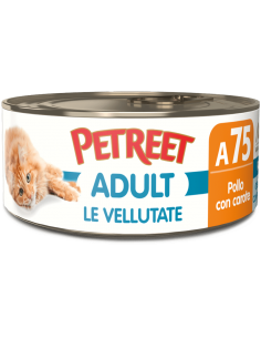 petreet nat le vellutate 70gr pollo e carote a53056