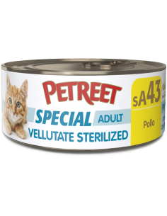 petreet nat vellutate sterilized 70gr pollo a53173
