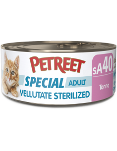 petreet nat le vellutate sterilized 70gr tonno a53170