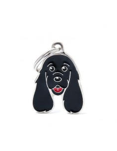 MY FAMILY MEDAGLIA COCKER NERO MF12BLACK