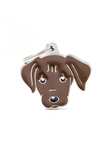 MY FAMILY MEDAGLIA LABRADOR CIOCCOLATO MF31CHOCOLATE