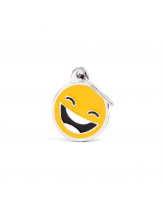 MY FAMILY MEDAGLIA EMOTICON SMILE CH10