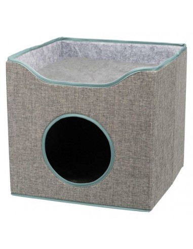 elim tx36322 cat igloo kaya grigio 39x38x39cm off zg