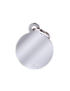 MY FAMILY MEDAGLIA CERCHIO GRANDE BASIC CHROME MFB16