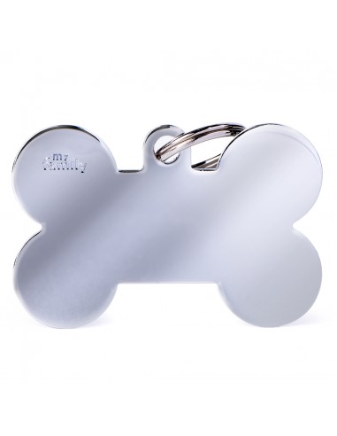 MY FAMILY MEDAGLIA OSSO EXTRA LARGE CROMATO BASIC MFXL09