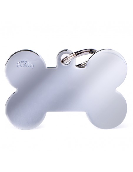 MY FAMILY MEDAGLIA OSSO EXTRA LARGE CROMATO BASIC MFXL09