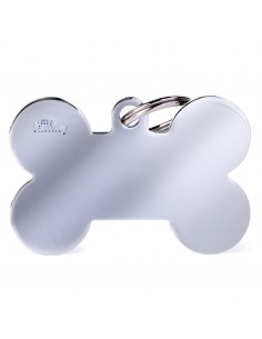 MY FAMILY MEDAGLIA OSSO GRANDE BASIC CHROME MFB06