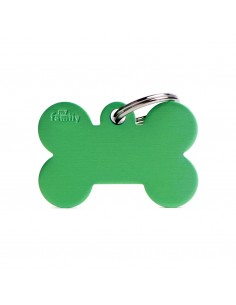 MY FAMILY MEDAGLIA OSSO GRANDE VERDE BASIC ALLUMINIO MFB38