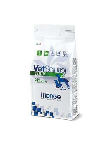 monge dog 12kg vet solution obesity