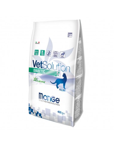 monge cat 400gr vet solution diabetic