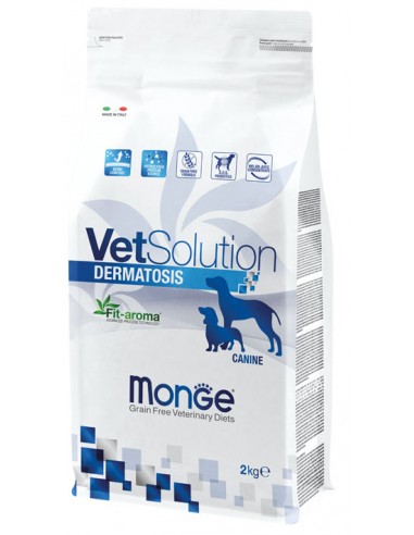 monge dog 2kg vet solution dermatosis