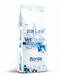 monge dog 12kg vet solution dermatosis