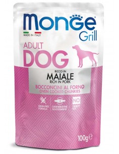 monge dog 100gr busta grill maiale