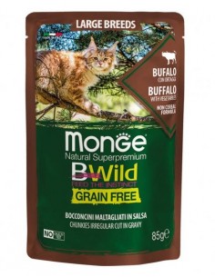 monge cat 85gr bwild bufalo/ortaggi