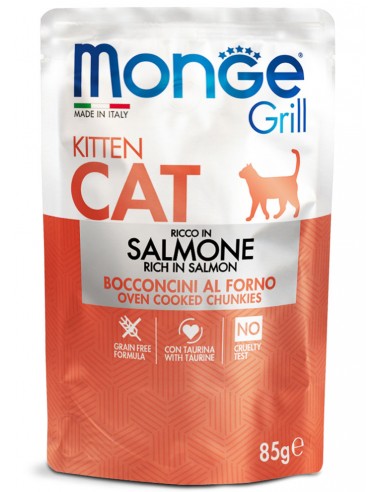monge cat 85gr busta grill kitten salmone