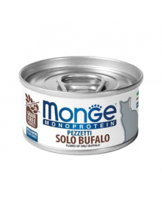 monge cat 80gr monoprotein sfilaccetti solo bufalo