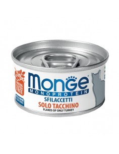 monge cat 80gr monoprotein sfilaccetti solo tacchino
