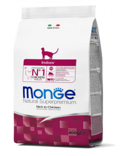 monge cat 400gr adult indoor 