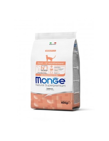 monge cat 400gr adult salmone