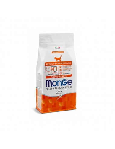 monge cat 400gr kitten anatra
