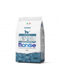 monge cat 400gr sterilised trota monoprotein