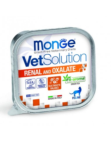 monge cat 100gr vet solution renal oxalate