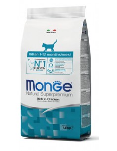 monge cat 1,5kg kitten pollo