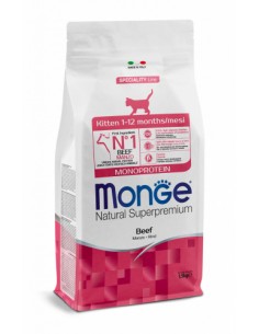 monge cat 1,5kg kitten manzo