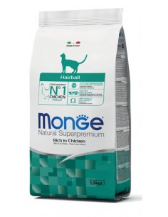 monge cat 1,5kg hairball