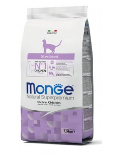 monge cat 1,5kg sterilised...