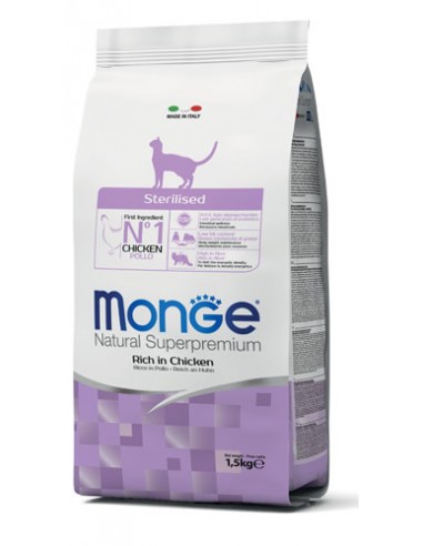 monge cat 1,5kg sterilised pollo