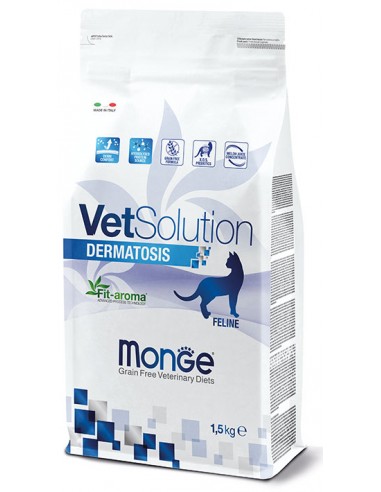 monge cat 1,5kg vet solution dermatosis