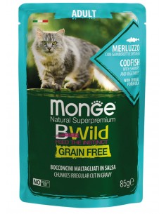 monge cat 100gr bwild adult...