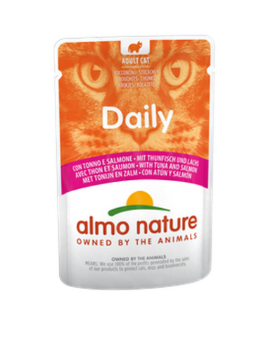 almo cat daily busta 70gr tonno salmone 5274