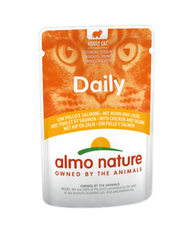almo cat daily busta 70gr pollo salmone 5270