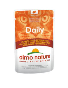 almo cat daily busta 70gr pollo e anatra 5276