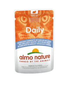 almo cat daily busta 70gr merluzzo e gamberetti 5275