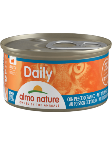 almo cat daily lattina 85gr mousse pesce oceanico 152
