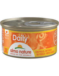 almo cat daily lattina 85gr mousse con pollo 153