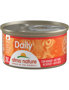 almo cat daily lattina 85gr dadini manzo 159