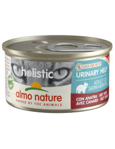 almo cat holistic functional lattina 85gr urinary help anatra 114
