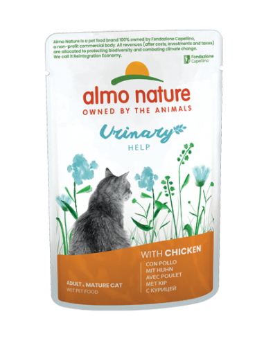 almo cat functional busta 70gr urinary support pollo 5297
